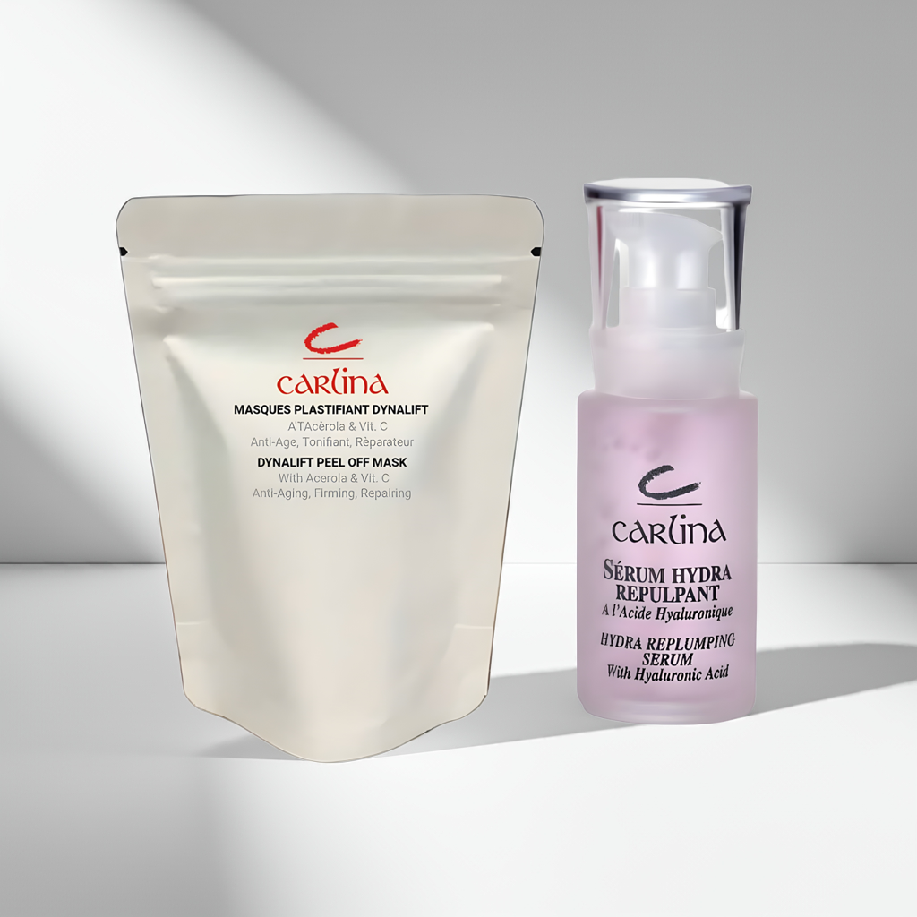 Hydratačné sérum a Dynalift maska s Vitamínom C